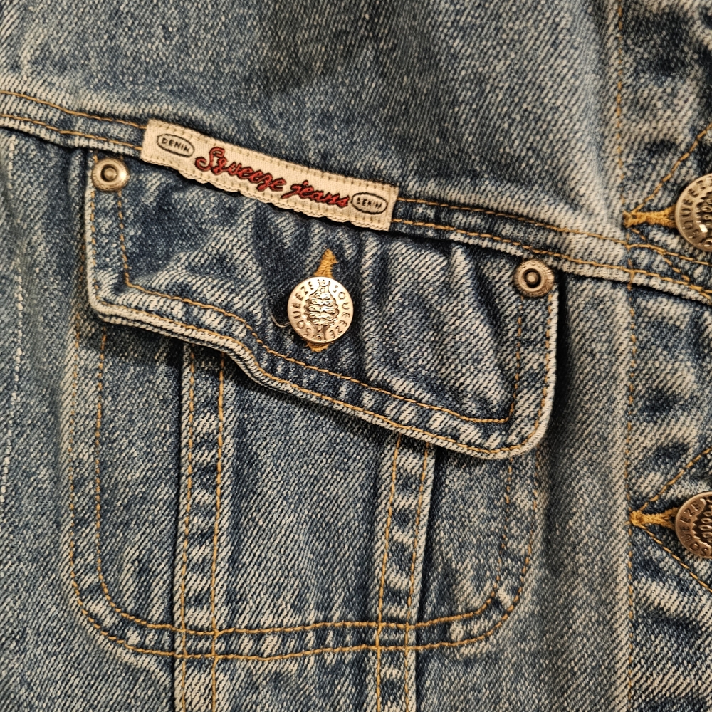 Blue Denim Vest - Picture 2 of 6